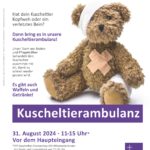 SAVE THE DATE: Kuscheltierambulanz am 31. August 2024 in der DGD Stadtklinik Hemer