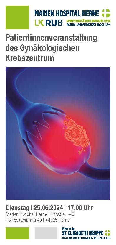 Patientinnen-Veranstaltung des Gynäkologischen Krebszentrums Herne
